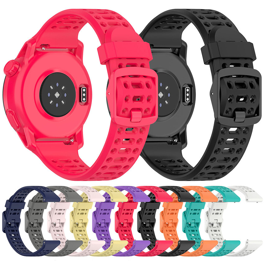 BYISYUE Silicone Cinturini di Ricambio per Ticwatch Pro 3/Pro 3 Ultra GPS/ GTX/E2/S2, 22mm Sport Bracciali Cinturino per Coros Pace Pro/Pace 3/Apex 2 Pro/Apex Pro/Apex 46mm
