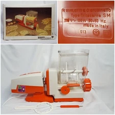 VTG Bialetti TuttoPasta Electric Pasta Maker with Dies & Measuring Cup Italy