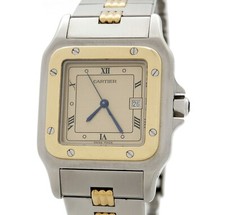 Cartier Santos Carrèe GM ref. 2961 Acc/Oro Uomo Automatic