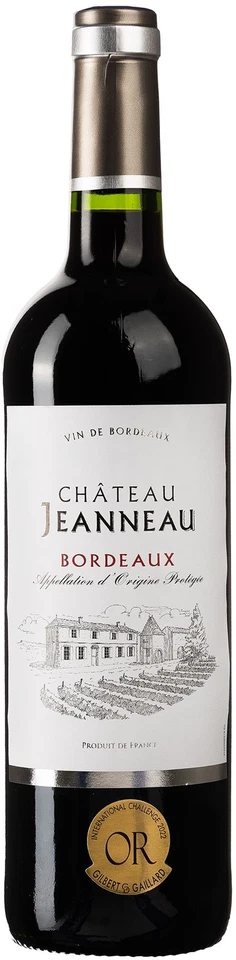 Chateau Jeanneau Bordeaux, 2020, sortenreines Weinpaket (6x0,75l) - Bild 2 von 4
