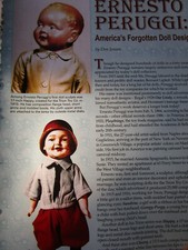 4pg Ernesto Peruggi Doll History Article FORGOTTEN DESIGNER