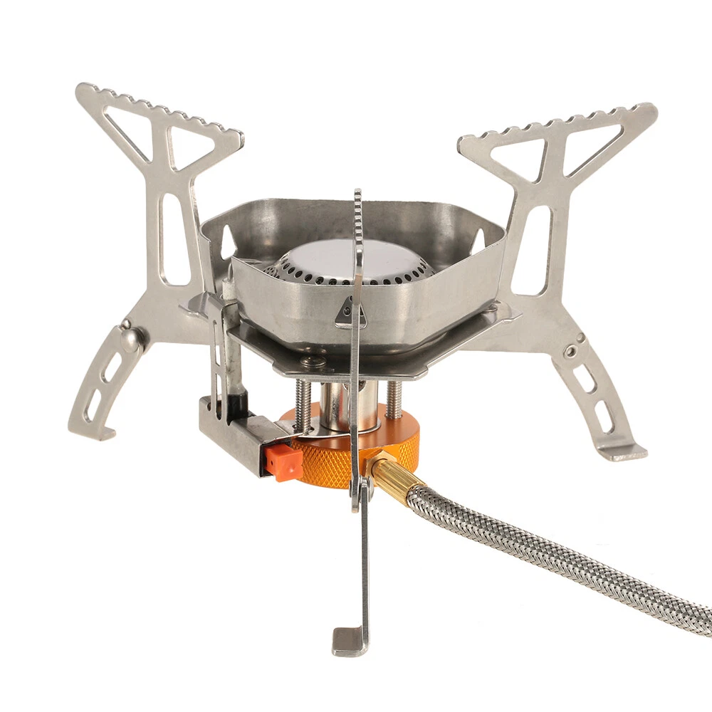 TOMSHOO Camping Gas Stove Portable Outdoor Cooking Folding Gas Stove U0H8 |  eBay