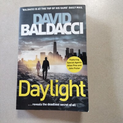 Daylight by David Baldacci (Paperback, 2020) FBI Fiction Heroine Abducted Deceit