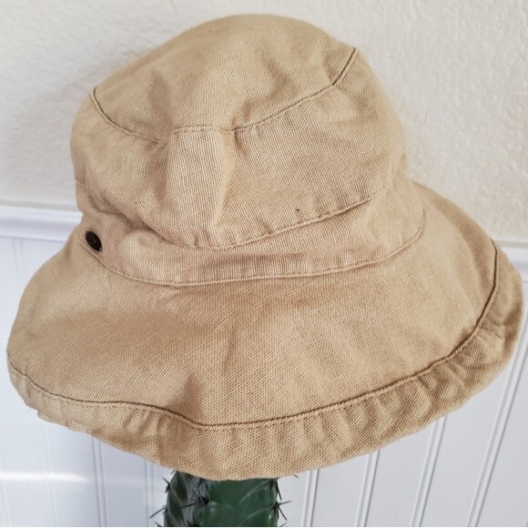 Vintage SCALA Collezione Bucket Hat Classic Packable Canvas Unisex