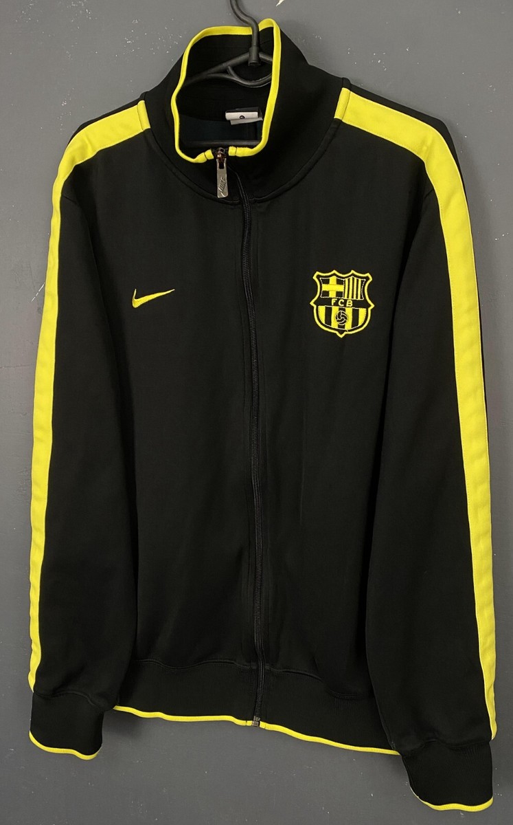 FC Barcelona Nike DRI-FIT ジャージ Mサイズ　ナイキ MEN'S NIKE FC BARCELONA 2014/2015 TRACK JACKET TRAINING