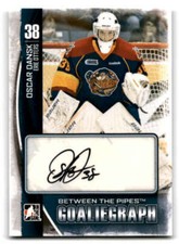 2013-14 Between the Pipes AUTO #AOD Oscar Dansk (ref 207329)