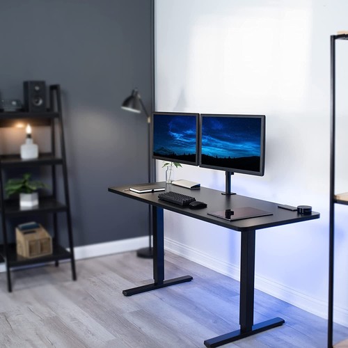 Soporte de escritorio para monitor de doble brazo articulado - Soporte Nuevo - Imagen 7 de 8