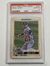 2017 Topps Gypsy Queen Derek Jeter #303 New York Yankees PSA 10 Gem Mint