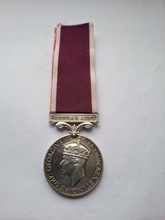 GEORGE VI ARMY LSGC MEDAL STAFF SERGEANT / MAJOR JAMES DARKE FROM GLOUCESTER
