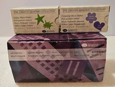 Creative Memories set of 3 Paper Punch Cutters - Geometric Multi-Maker  2 more