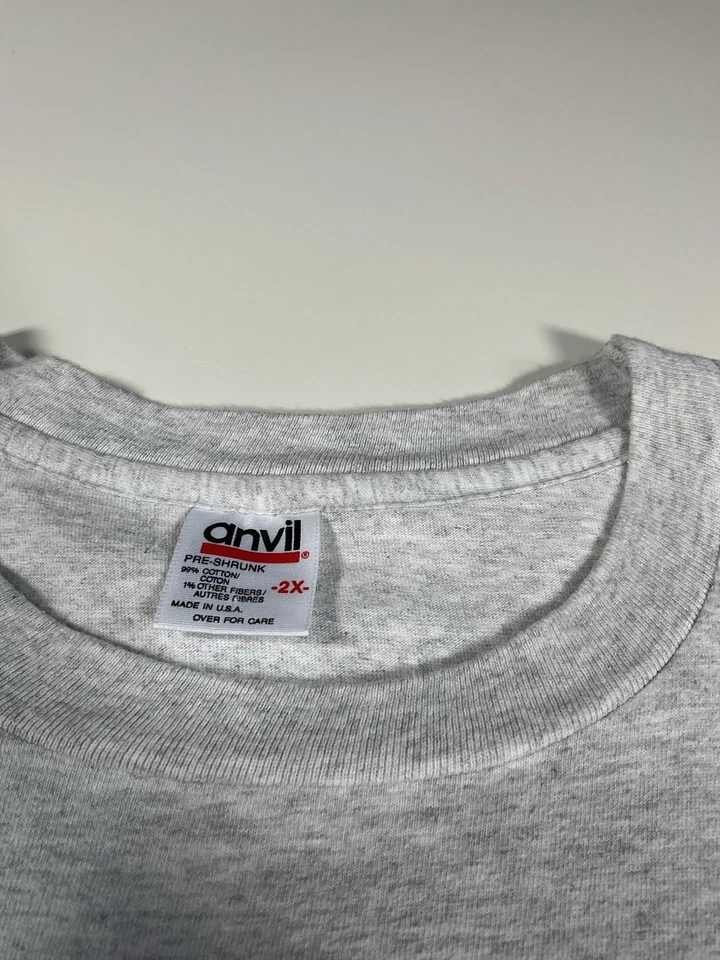 Camiseta De Colección Para Mujer Derecho al Voto Talla XXL Sufragio Puntada Única Política Años 90 Foto 4 de 4