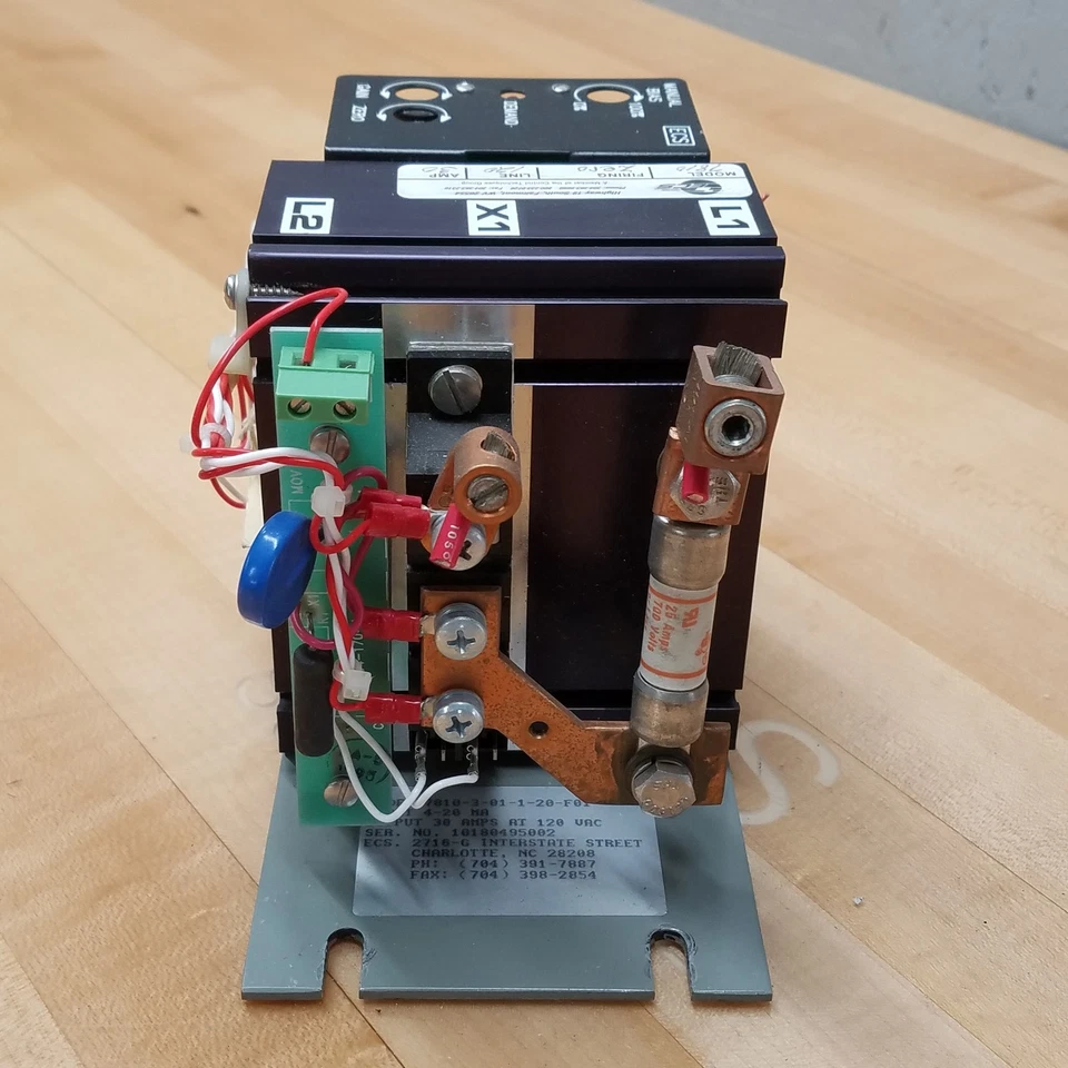 ECS 7810-3-01-1-20-F01 Power Supply, 4-20Ma, 30Amp at 120Vac - USED - Image 3 of 4