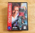 Sega Genesis - True Lies - Arnold Schwarzenegger Video Game in Box