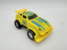 Vintage Stompers Speedster 88 Chevy Corvette Light Up Works Tested Yellow Car
