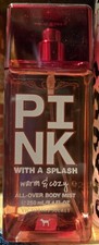 NEW 8.4 Oz RARE VICTORIA'S SECRET PINK With A Splash WARM AND COZY MIST SPLASH