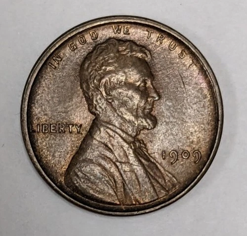 1909 P VDB Lincoln Head Wheat Penny