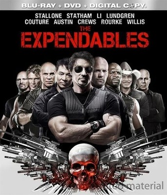 The Expendables [Blu-ray + DVD + Digital Copy], Very Good, Sylvester Stallone,Ja