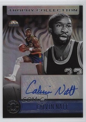 2020 Panini Illusions Trophy Collection Signatures Calvin Natt #TC-CNT Auto 0c6