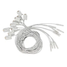 10pcs EEG cable Brain leadwire FOR EEG Mapping system KT88 /KT88-2400/KT88-3200