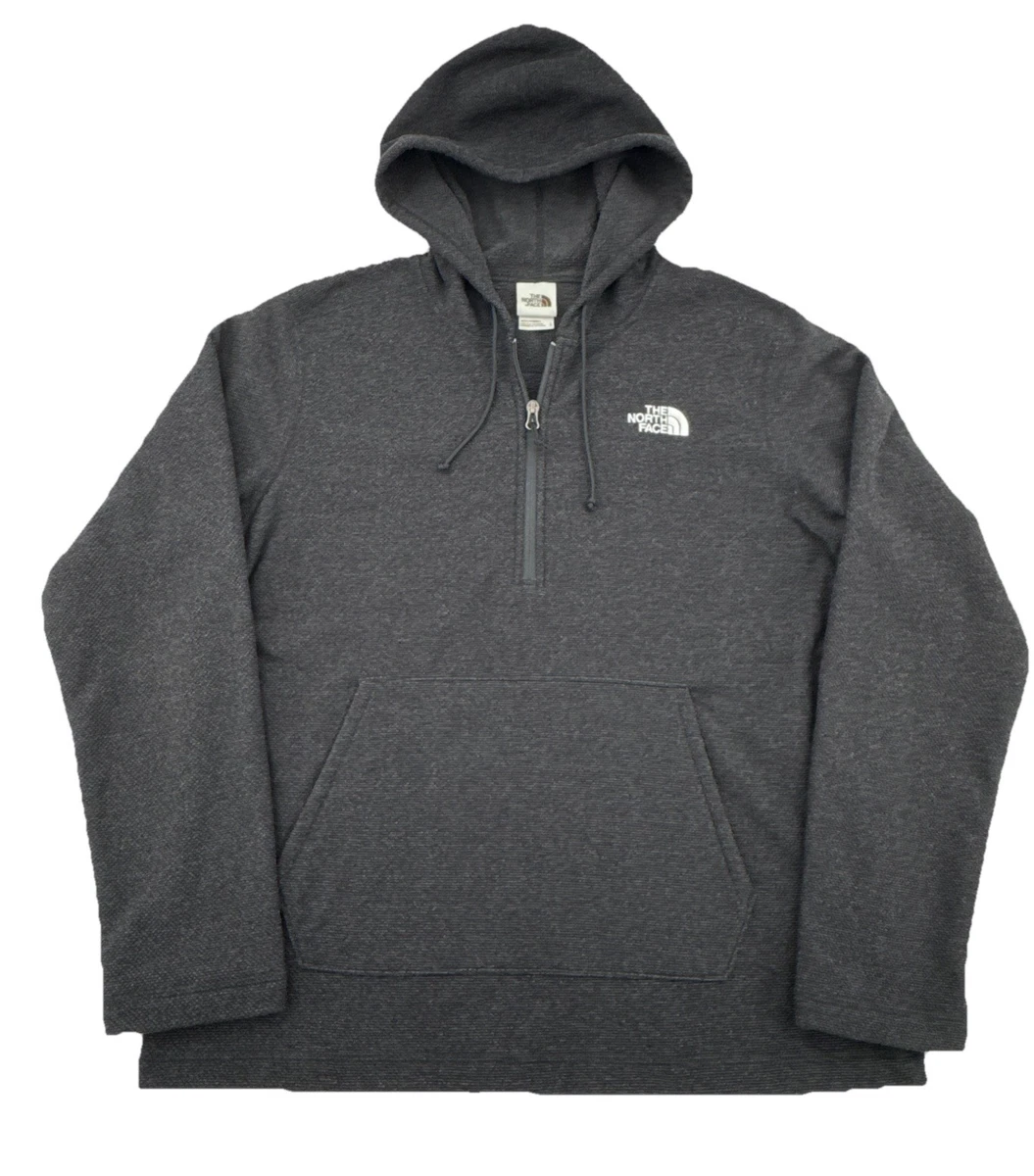 Sweat North Ridge Homme Gris 1/4 Zip XL - Idéal Randonnée