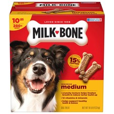 Milk-Bone Original Dog Treats Biscuits for Medium Dogs 10 Pound