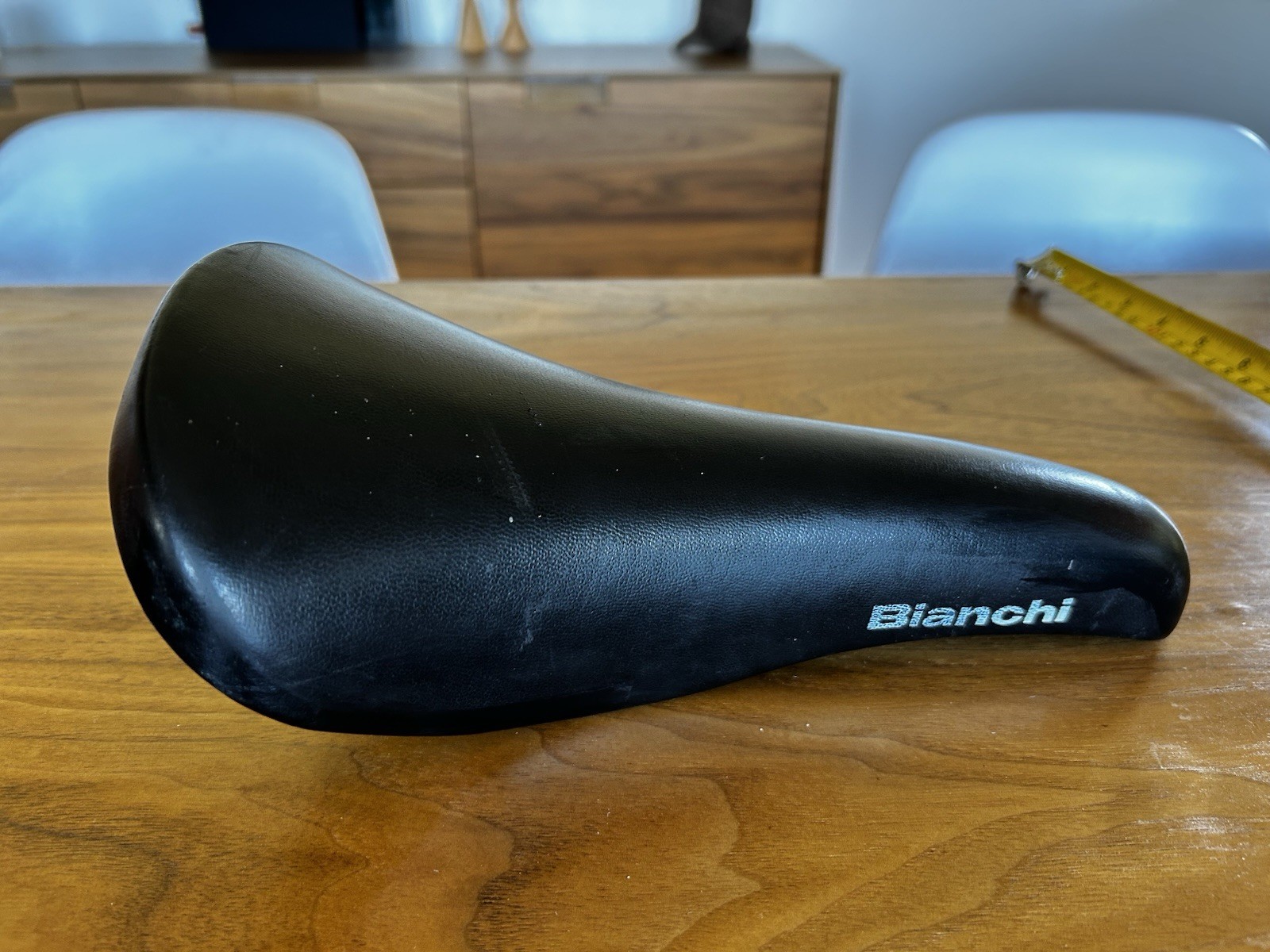 Vintage Selle Italia Bianchi Saddle Black