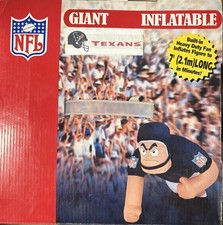 7  Rare Gemmy Airblown Inflatable NFL Houston Texans Linebacker Football Player