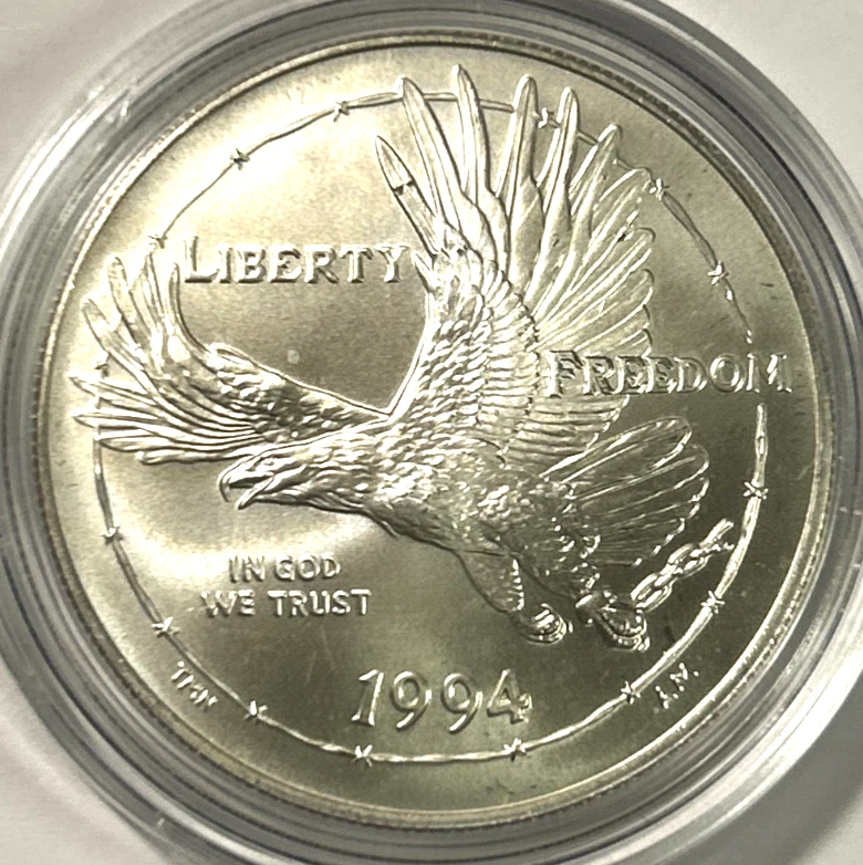 1994w National POW Museum Commemorative Silver Dollar, Brilliant Uncirculated! - Image 4 of 4