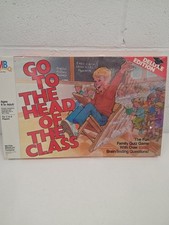 1986 Go To The Head Of The Class Deluxe Edition Sealed Milton Bradley Game