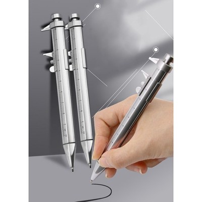 1PC New Multifunction Gel Ink Pen Vernier Caliper Roller Ball Pen Stationery