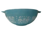 New ListingVintage Pyrex Turquoise Butterprint “Amish” Cinderella Mixing Bowl #444 (4 Qt)