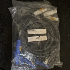 Lot Of 5 Neutrik Powercon Grey To Blue 5Ft Extension Cable 20A