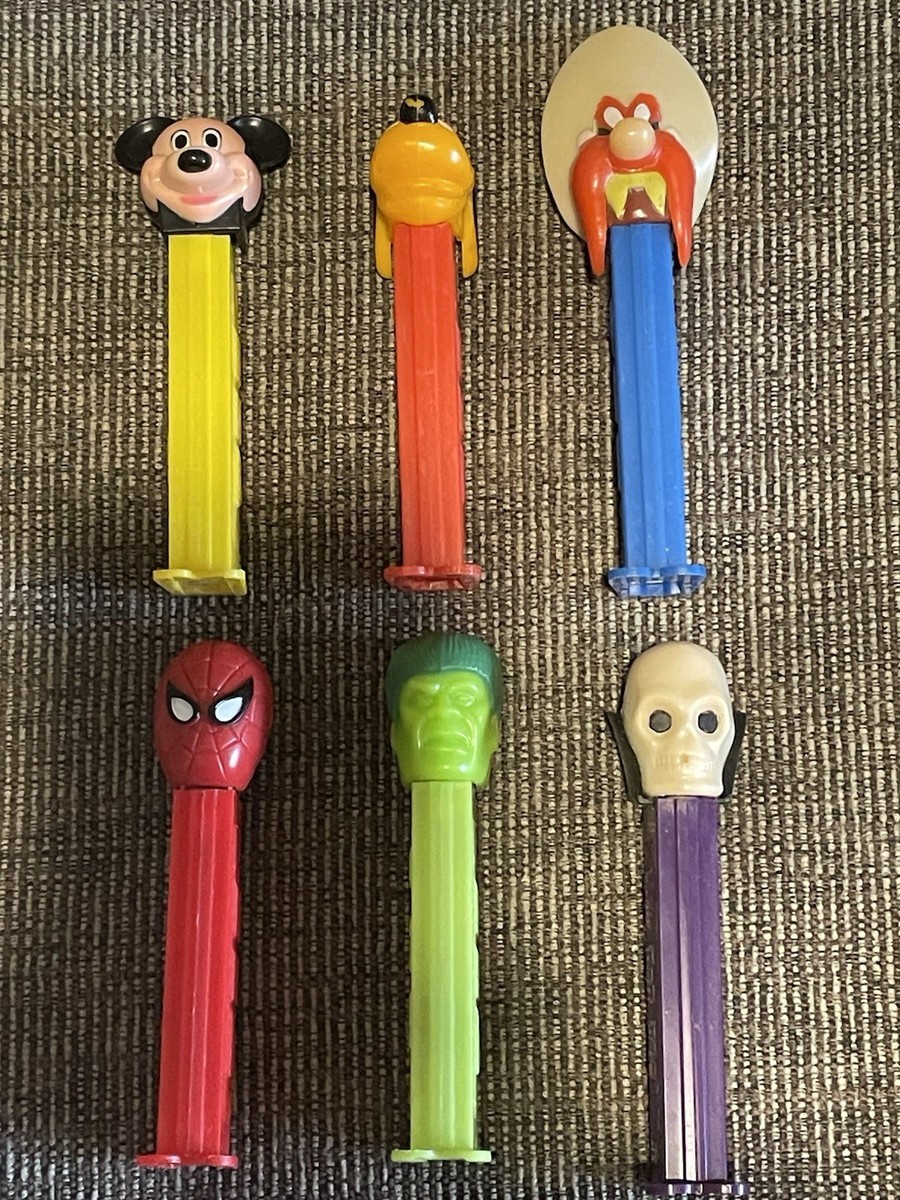 6 Assorted Pez Dispensers, All with Feet | eBay