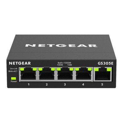 NETGEAR GS305E-100PES GS305E Netzwerk Switch 5 Port