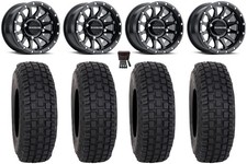 Raceline Trophy 15 Wheels Black 35 Rx600 Tires Can-am Defender