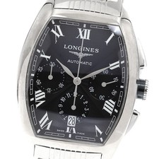 Orologio Uomo Automatico LONGINES Evidenza L2.643.4 Cronografo Quadrante Nero_935365