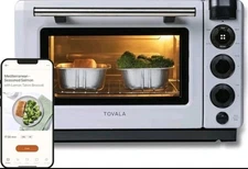 Tovala Smart Oven - WiFi Countertop Convention Oven Air Fry Toast Bake - NEW