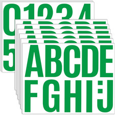 24 Sheets Letter Stickers Bulletin Board Letters Large 4 Inch Vinyl Alphabet