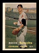 1957 Topps #212 Rocky Colavito RC VGEX X3658761