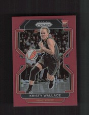 2022 Panini Prizm WNBA #71 Kristy Wallace RC Red #/199