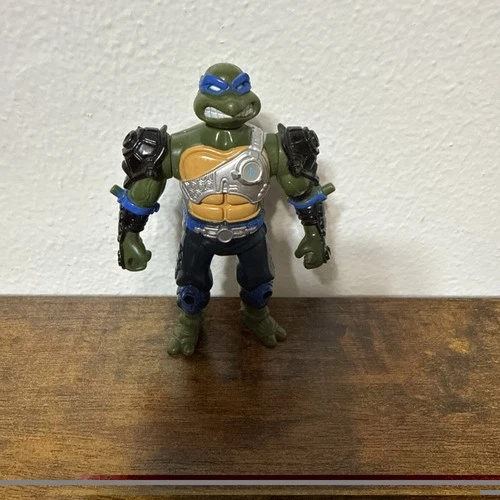 Teenage Mutant Ninja Turtles Metal Mutants Leonardo Figure 4" TMNT Vintage