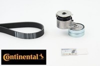 Continental Ctam 7PK1125K1 Keilrippenriemensatz Keilriemen Satz FüR Renault