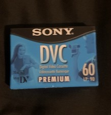 Sony Mini DV Digital Video Cassette DVC 60min Premium Tape NEW