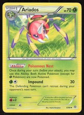 Pokemon Ariados Uncommon 6/98 XY - Ancient Origins LP