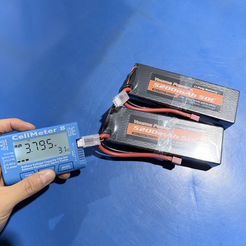 2x 7.4v 2s 5200mah50c LiPo Battery Pack w/ deans Plug
