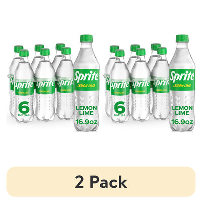 2 Pack Sprite Lemon Lime Soda 16.9 fl Oz, 6 Pack Bottles free shipping.......
