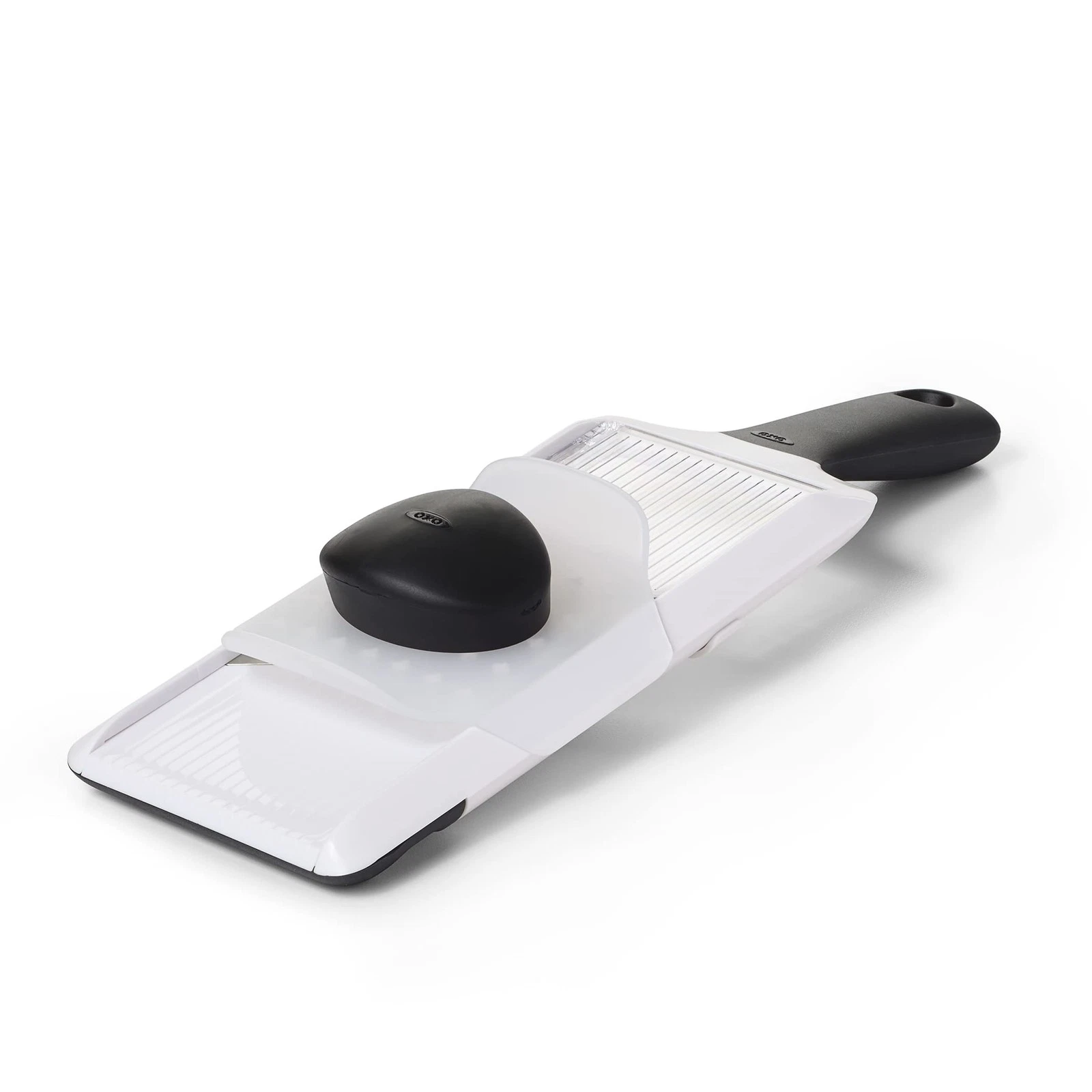 OXO 1119100 Good Grips Handheld Mandolin Slicer, Stainless Steel, White/Black,