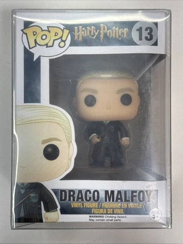 Funko Pop! Movies: Harry Potter - Draco Malfoy Damaged Box With Protector