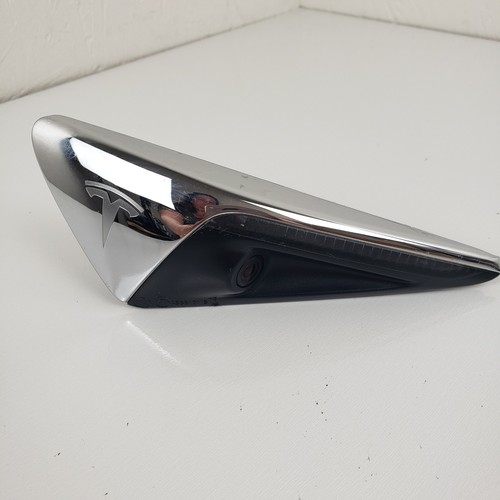 Tesla Model 3 Model Y Left Driver Side Fender Camera Chrome 1125106-77-C