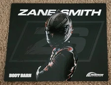 ZANE SMITH ***AUTOGRAPHED*** BOOT BARN HERO CARD